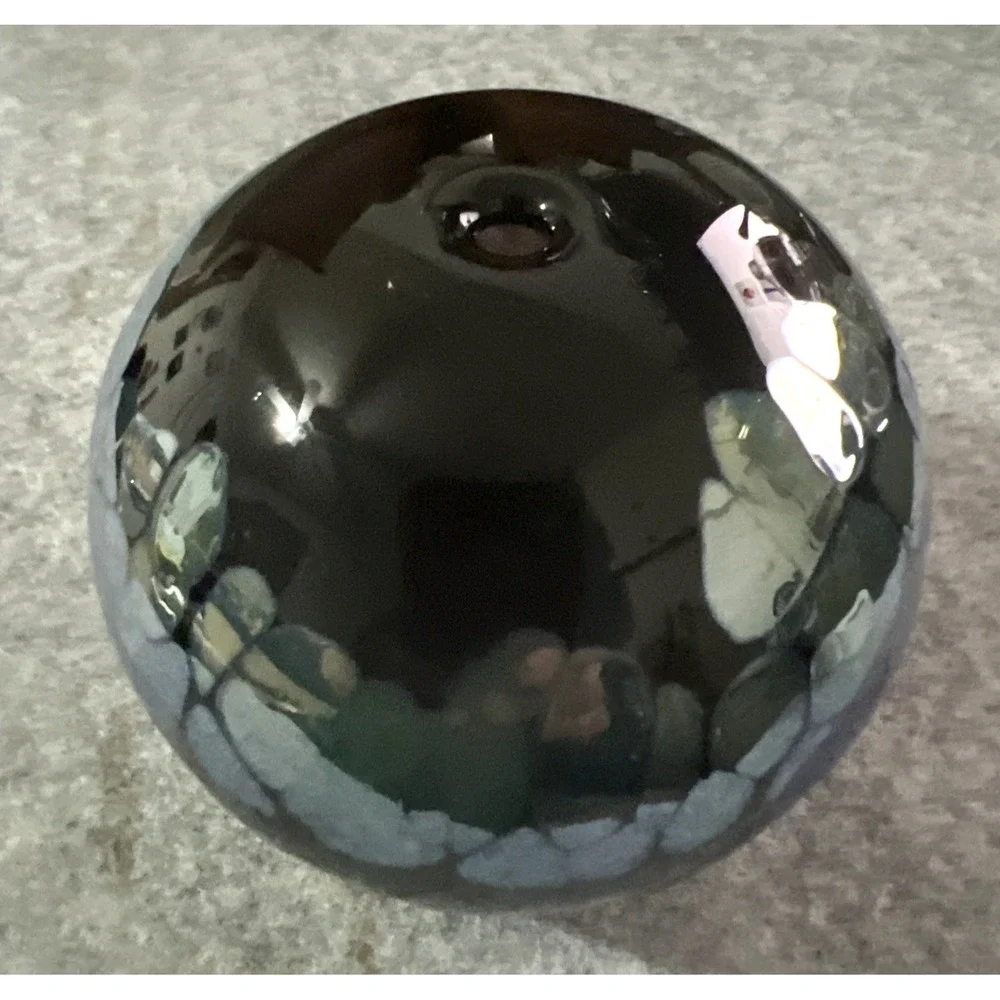 Signed Cindy Meyers Art Glass Hand Blown Fused single bud Vase